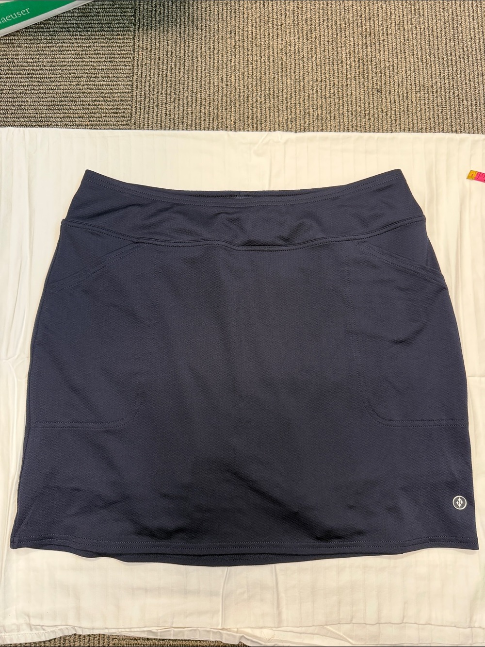 Jofit Navy Athletic Skort with Built-In Short